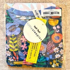 Little Sleepies Folk Floral Bamboo Two-Piece LS Pajamas (3T)